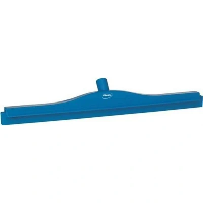 Afbeelding van Vikan Vloertrekker Kop Full Colour Hygiene met vaste nek en TPE Rubber 60cm Blauw