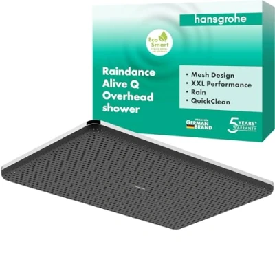 Afbeelding van hansgrohe Raindance Alive Q hoofddouche 210/340 1jet EcoSmart, 24531000