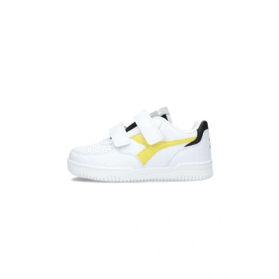 Afbeelding van Diadora Raptor Low Stripe Ps Sneakers Jongens Wit Maat 33