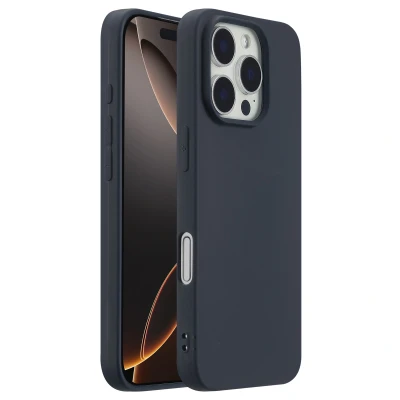 Afbeelding van imoshion Hoesje Geschikt voor iPhone 16 Pro Color Backcover Donkerblauw