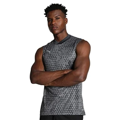 Afbeelding van Puma Teamcup Training Top, Heren, Maat: Large, Grau
