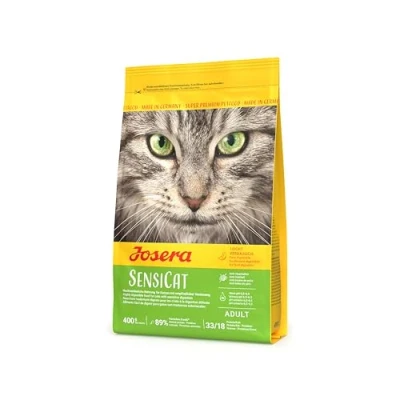 Afbeelding van JOSERA SensiCat Kattenvoer (1 x 400 g) met extra verdraagbare formule en licht verteerbare ingrediënten Super Premium droogvoer voor volwassen gevoelige katten 1 stuk