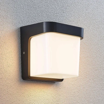 Afbeelding van Lindby LED buitenwandlamp Adenike zonder sensor