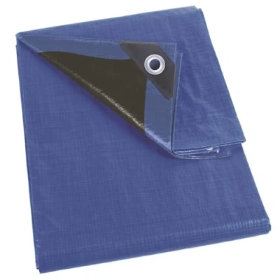 Afbeelding van DEKZEIL BLAUW/ZWART ZEER STERK 5 x m Techtube Pro