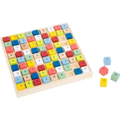 Afbeelding van small foot® Kleurrijke sudoku&#039;s leren