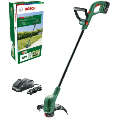 Afbeelding van Bosch Home and Garden EasyGrassCut 18V 26 Grastrimmer Accu Incl. accu, oplader 18 V 2.5 Ah Snijbreedte max.: mm