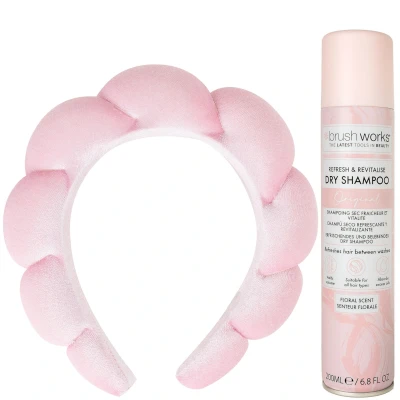 Afbeelding van Brushworks Refresh &amp; Revitalise Floral Dry Shampoo 200 ml