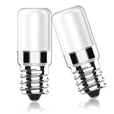 Afbeelding van RuLEDne Led koellamp, E14 ledlicht, 2 W, vervanging 15 20 25 halogeen of gloeilamp, warm wit 2700 K, koellamp 170 lm, 360 graden straalhoek, unrealed AC 230 V, stuks