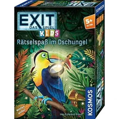 Afbeelding van EXIT® Das Spiel Kids: Rätselspaß im Dschungel