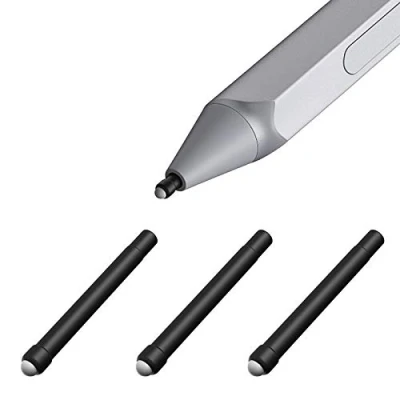 Afbeelding van TiMOVO Pen Tips for Surface Pen, (3 Pack, Original HB Type) Replacement Kit Fit Microsoft Pro 2017 (Model 1776) &amp; 4 Black