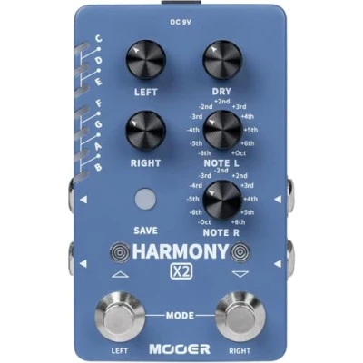 Afbeelding van Mooer harmony X2 dual channel effectpedaal