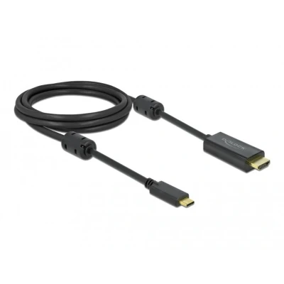Afbeelding van Delock Active USB Type C™ to HDMI Cable (DP Alt Mode) 4K 60 Hz 2 m