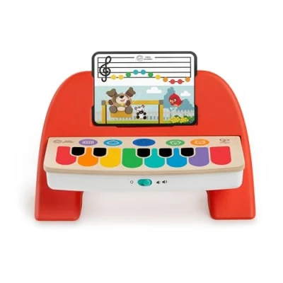 Afbeelding van Baby Einstein 12398 Hape Clever Composer Tune Table Magic Touch Speeltafel, Elektronisch Activiteitsspeelgoed Van Hout, Voor Peuters, Meerkleurig