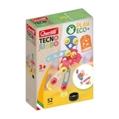 Afbeelding van Quercetti Tecno Play Constructie Bouwset, 52dlg.