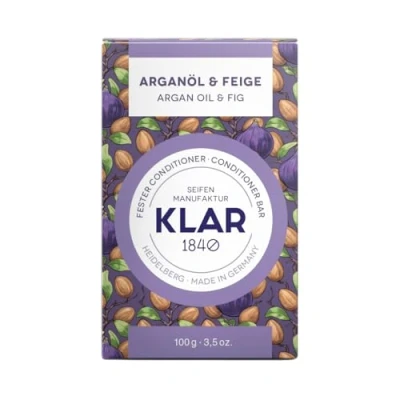 Afbeelding van Klar Arganolie &amp; Vijg vaste Shampoo bar Argan Oil Fig 100gr