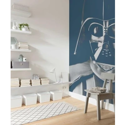 Afbeelding van Komar Vliesbehang Star Wars Classic iconen Vader (set)