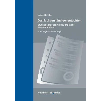 Afbeelding van Das Sachverständigengutachten