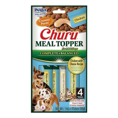Afbeelding van Inaba Churu Meal Topper hond Kip met kaas