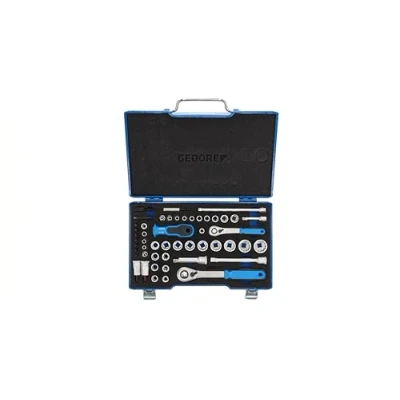 Afbeelding van Gedore 2075695 Dopsleutelset Metrisch 3/8 (10 Mm) 1/4 (6.3 50 Delig