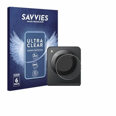 Afbeelding van Savvies (6 Stuks) Schermbeschermer voor Nubia Flip 5G (ALLEEN Camera) Screen Protector Ultra Transparant