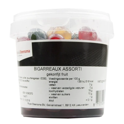 Afbeelding van Bigarreaux Assorti 18 20mm 475gr.