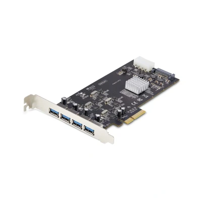 Afbeelding van StarTech.com P5Q4A USB CARD interfacekaart/ adapter Intern 3.2 Gen 1 (3.1 1)
