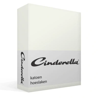 Afbeelding van Katoenen Hoeslaken Cinderella Ivoor 140 x 200 cm