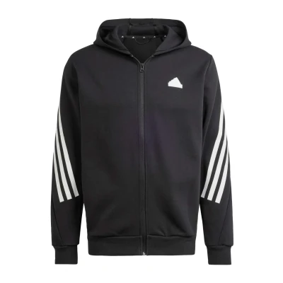Afbeelding van adidas Sportswear FULL ZIP Sweater met rits, Heren, Maat: Medium, Black