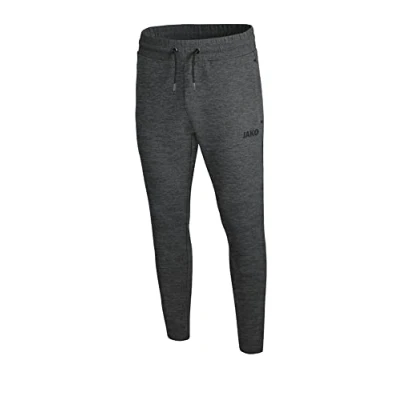 Afbeelding van Joggingbroek Premium Basics Antraciet gemeleerd / 4XL