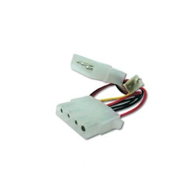 Afbeelding van Digitus PC ventilator, Computer, Stroom Kabel [1x IDE stroomstekker 4 polig 1x ventilatorbus 3 polig] 0.30 m Geel, Rood, Zwart