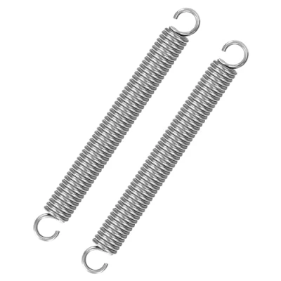 Afbeelding van GUNGY Trekveren met haak, roestvrij staal, trekveer, spanveer, 150 mm, buitendiameter 16 draaddiameter 2,5 maximale trekkracht 19 kg, x 2 stuks