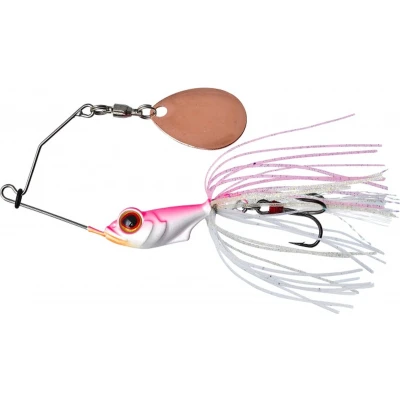 Afbeelding van Gunki Alvin Tiny Spinnerbait 5.6gr haak 10 Flashing &amp; Vibrating Soort : Pink Shiner
