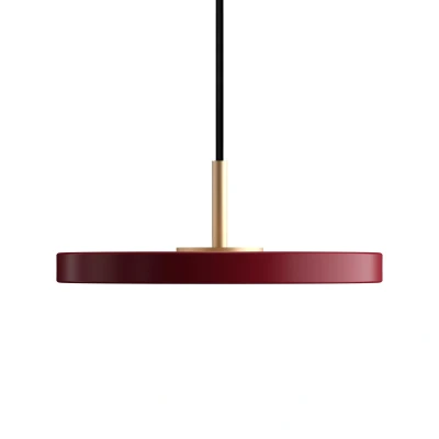 Afbeelding van Umage Asteria Micro Hanglamp LEDØ15 Messing/robijnrood