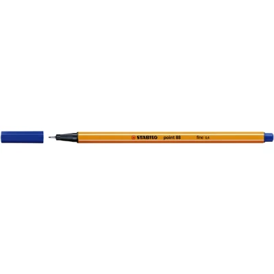 Afbeelding van Stabilo Point 88 Fineliner, Blauw Fineliner