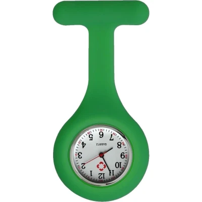 Afbeelding van Fako® Verpleegstershorloge Zusterhorloge Verpleegster Horloge Siliconen Uni Groen