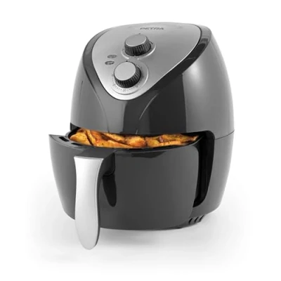 Afbeelding van Petra 3.2L Airfryer, Heteluchtcirculatie, 30 min Timer, Instelbare Temperatuur, 1300W