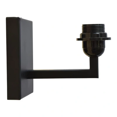 Afbeelding van Wandlamp Basic antique black