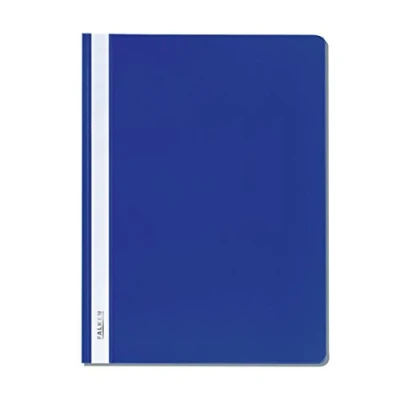 Afbeelding van Falken plastic snelhechter van PP folie voor DIN A4 commerciële verwerking 1 Stuk blauw