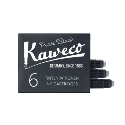 Afbeelding van Inktpatroon Kaweco zwart doosje à 6 stuks
