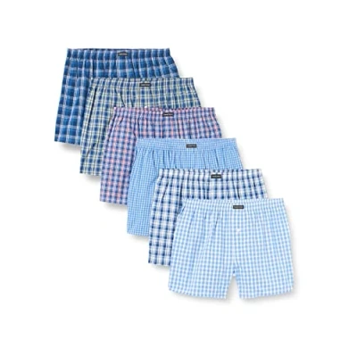 Afbeelding van Lower East Heren Amerikaanse boxershorts, Business, set van 6, 4XL