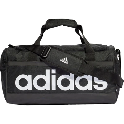 Afbeelding van adidas Performance Linear Duffel S Sporttas Black white, Maat: One Size/No Size, white