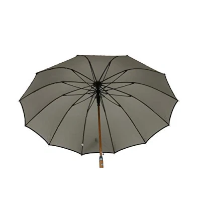 Afbeelding van 3516N SUSINO hoogwaardige Paraplu 12 delig met automatisch stormbestendig (117 diameter) / vezels, winddicht, grijs, L