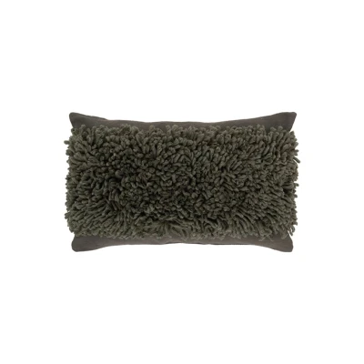 Afbeelding van Urban Nature Culture Malin sierkussen 60 x 40 cm Donkergrijs