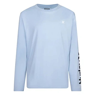 Afbeelding van Hurley Hrlb Icon Heather UPF L/S Top Rash Guard Shirt voor kinderen