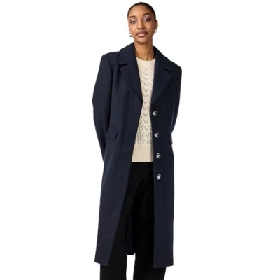 Afbeelding van Y.A.S Dames YASLIMA LS COAT S. NOOS jas, Navy Blazer/Detail: solid, S, S