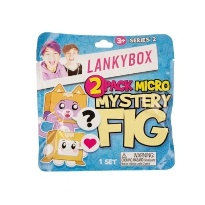 Afbeelding van LankyBox 22202 Mystery Micro 2 pack, serie 2, verzamelbare minifiguren, ultra zeldzame edities, officieel gelicentieerde merchanse stijlen kunnen variëren