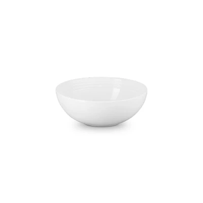 Afbeelding van Serveerschaal Le Creuset Aardewerk White 24 cm