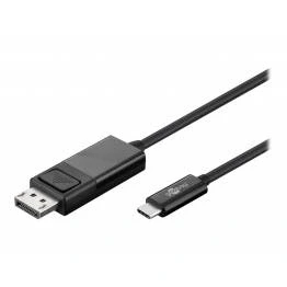 Afbeelding van USB C naar DisplayPort kabel Goobay 1.2 meter (4K@60Hz)