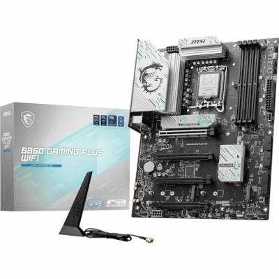 Afbeelding van MSI B860 GAMING PLUS WIFI moederbord RAID, 5Gb LAN, Wi Fi 7, BT, Sound, ATX