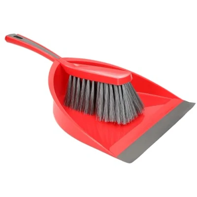Afbeelding van KOTARBAU® Handveger 30 cm &amp; schep 40 met rubberen lip veegset van kunststof